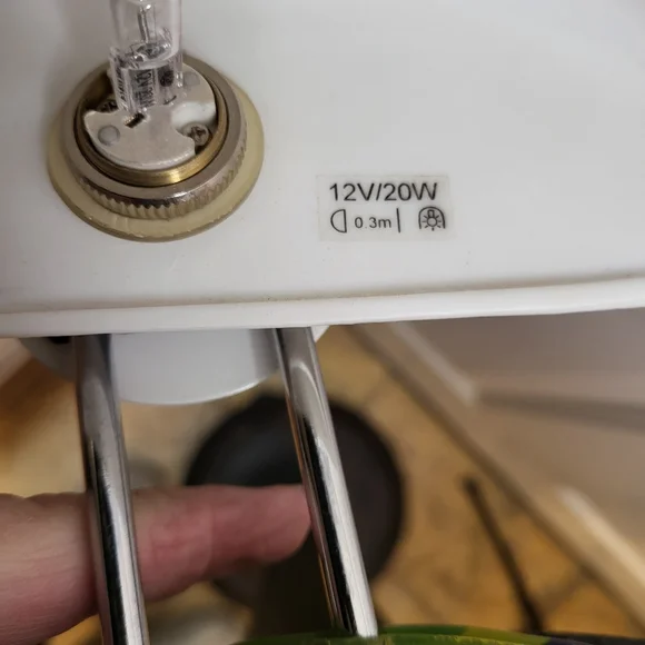 RARE MURANO ITALIAN DESIGNER GLASS AND METAL ROBOT LAMP - Picture 6 of 8